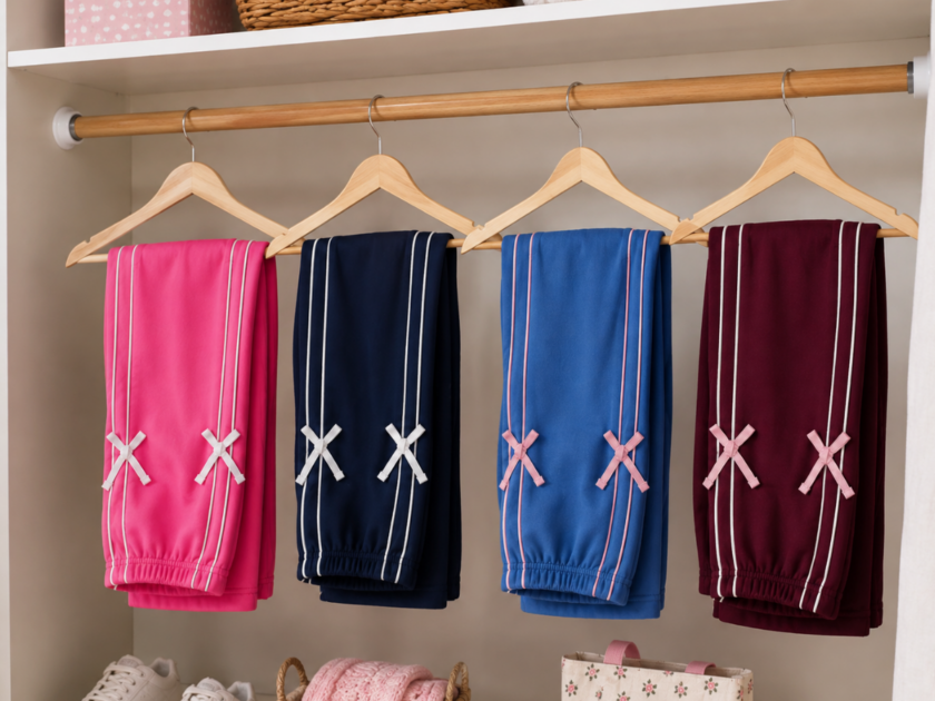 Wonder Nation Toddler Girls Track Pants with Bows Only $4 at Walmart (Reg $7)