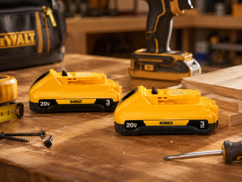 DEWALT 20 -Volt 2.0 -Pack Battery 2 Pack Only $79 at Lowes (Reg $199)