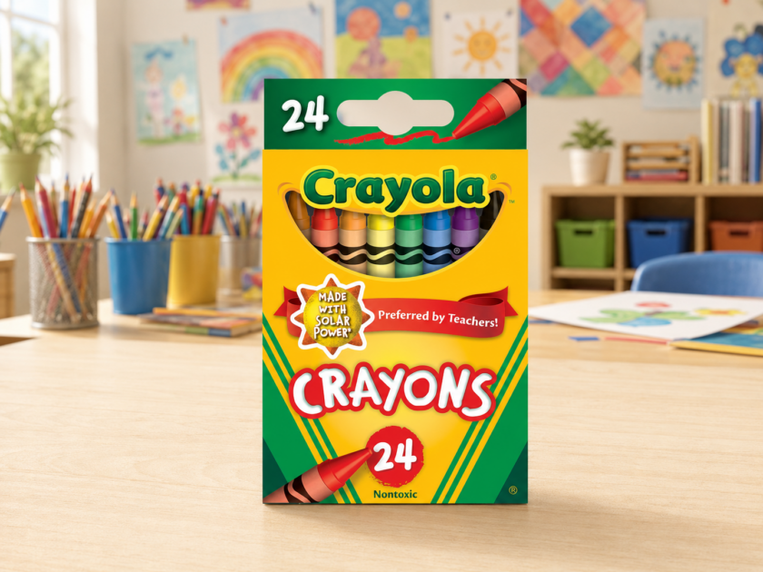 GO! Crayola Crayons 24-Count Just 50¢ at Walmart!
