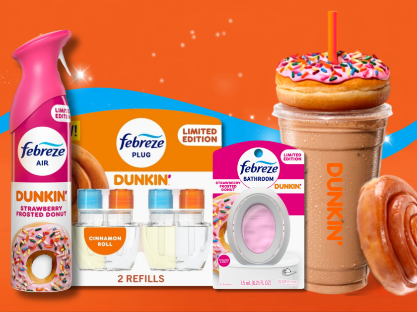 NEW Febreze x Dunkin Collection Now Available For A Limited-Time!