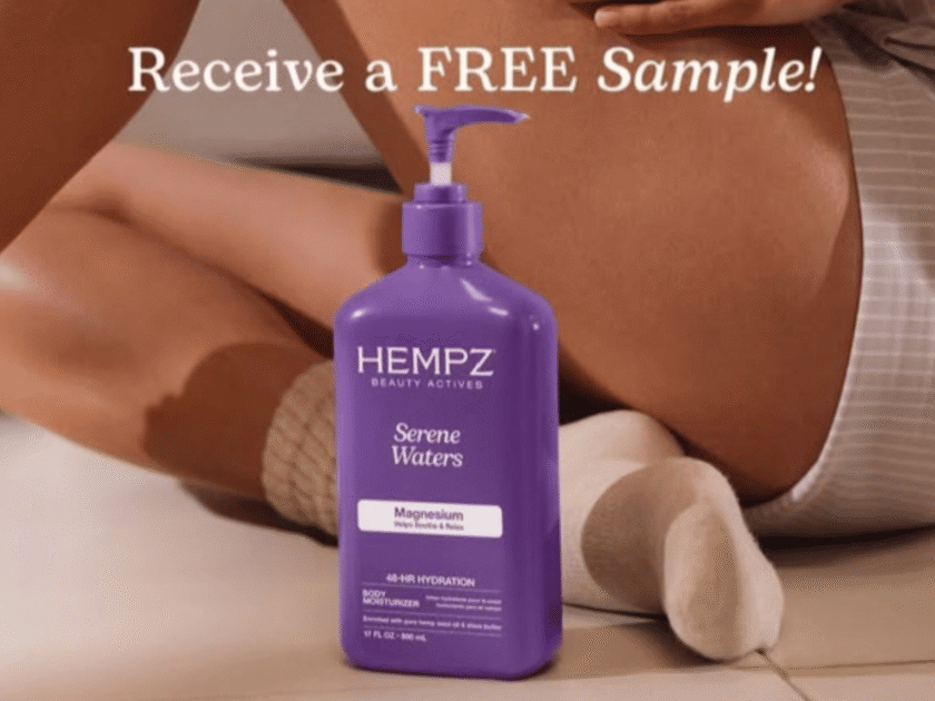 Possible Free Sample of HEMPZ Serene Waters