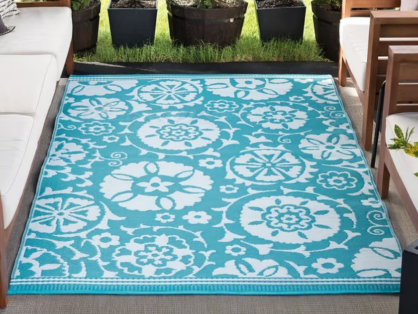 Bliss Rugs 8×10 Reversible Outdoor Area Rug Only $19.86 at Walmart