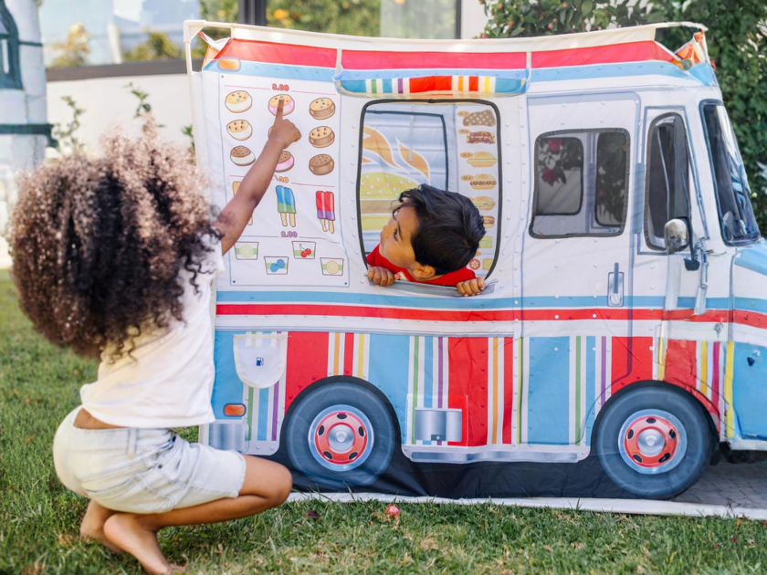 Melissa & Doug Fabric Food Truck Playhouse Only $26.xx on Amazon (Reg $71)