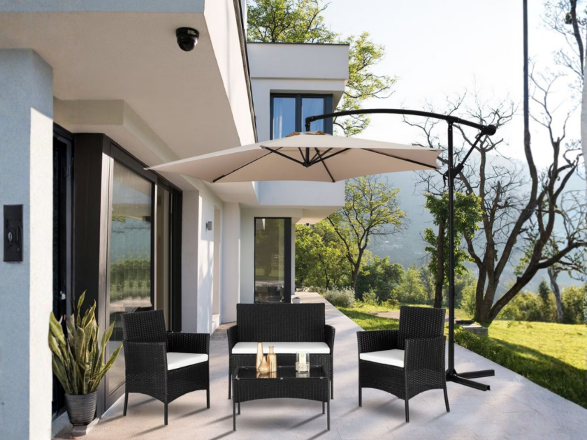 Karl Home 4-Piece Wicker Patio Conversation Set Only $119 at Target (Reg $230)