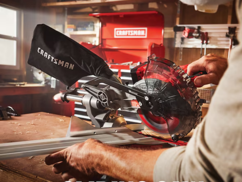 Craftsman Miter Saw Only $179 at Lowe’s (Reg. $329) – Today Only!