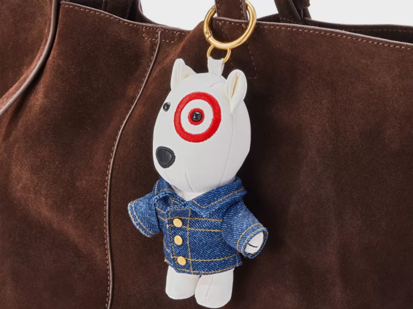 NEW! Blue Jeans Bullseye Bag Charm at Target JUST $10!