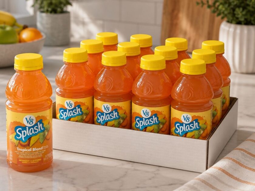 V8 Splash Tropical Blend, 12 Pack Only $7.xx on Amazon (Reg. $23)
