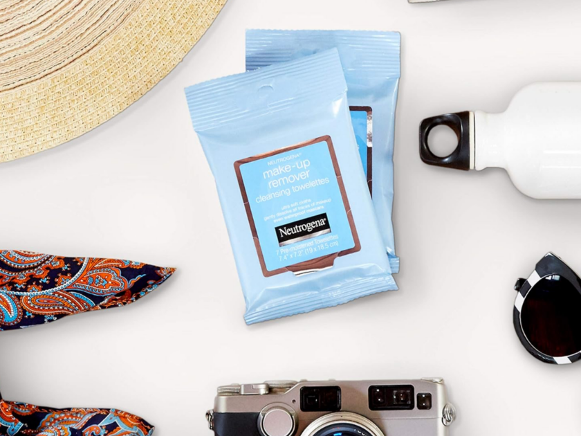 Neutrogena Makeup Remover Wipes Travel Pack Only $1.xx on Amazon!