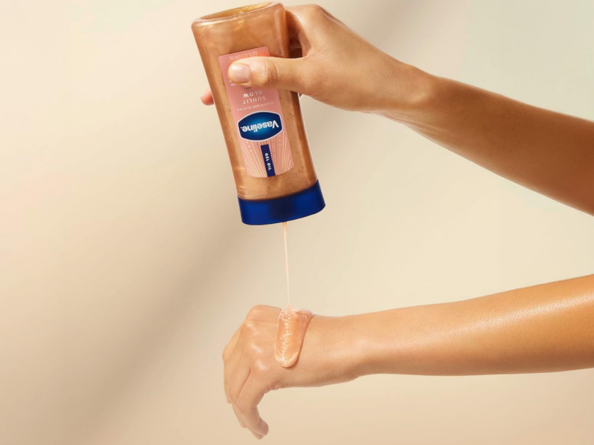 Vaseline Glazed and Glisten Sunlit Glow Body Gel Only $4.xx on Amazon (Reg $10)
