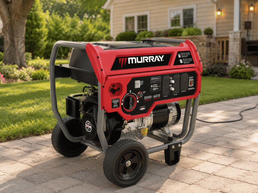 Murray 6875-Watt Dual Fuel Portable Generator Just $362 at Home Depot (Reg $658)