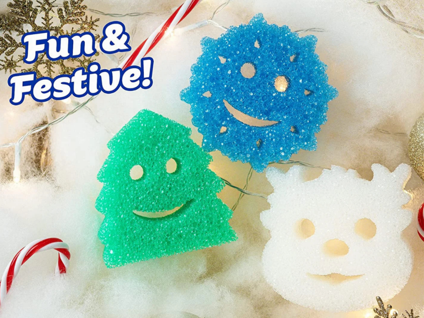 CUTE 3-Pc Scrub Daddy Winter Set Just $7.49 (Reg. $15)