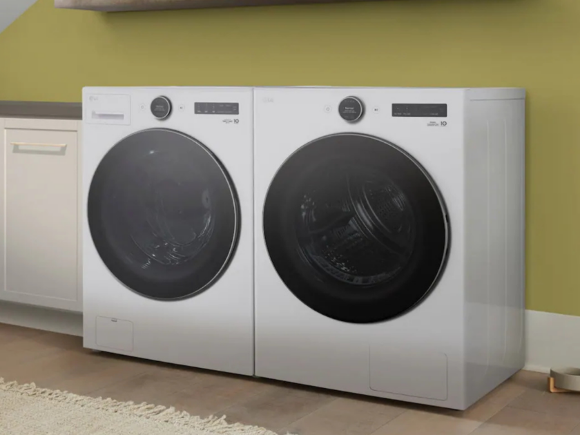 TODAY ONLY! LG Stackable Smart Washer AND Dryer JUST $1,499 – Score $1,000 Off