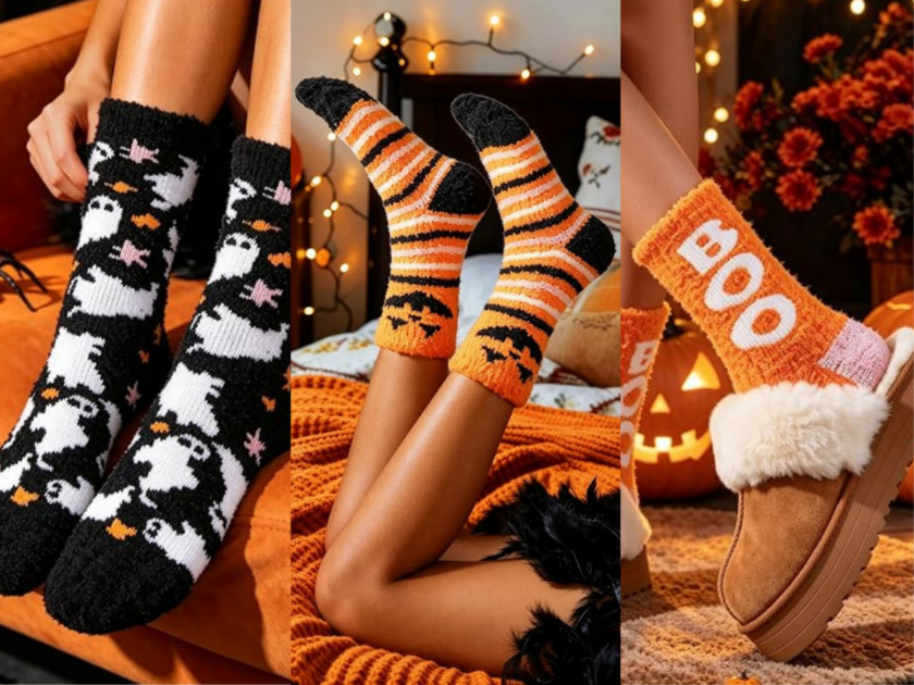 Ultra Luxe Soft Halloween Socks For Women 3-Pack Only $4.xx (Reg $10)