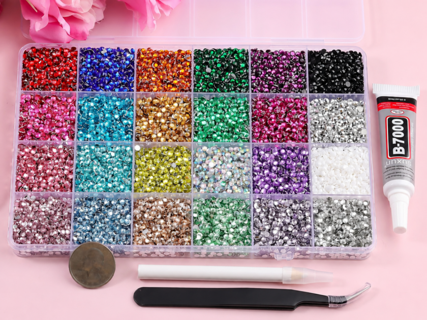 30,000 Pcs Rhinestone Kit Just $5.xx on Amazon (Reg. $9)