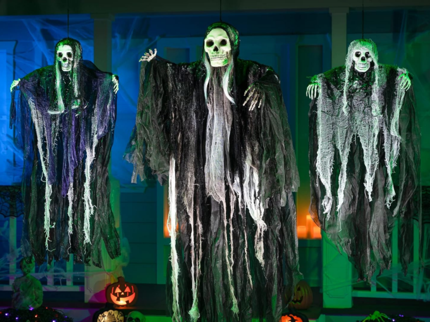 3-Pack Hanging Halloween Skeleton Ghost Decorations Just $17.xx on Amazon (Reg. $29)