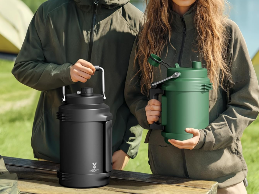 Meoky 64 oz Insulated Water Bottle Only $14.xx on Amazon (Reg $40)