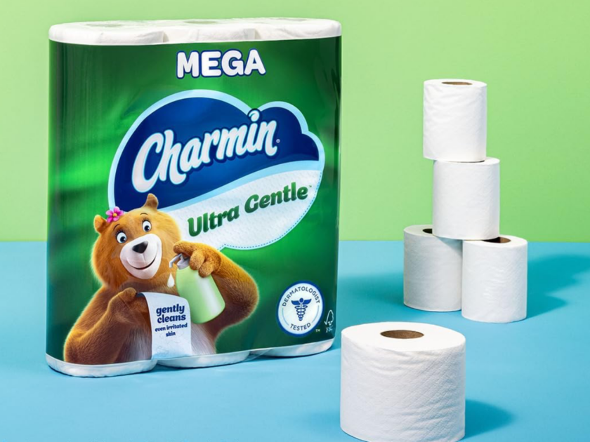 Charmin Ultra Gentle Toilet Paper 24 Mega Rolls Only $19.xx on Amazon WYB2 (Reg $36)