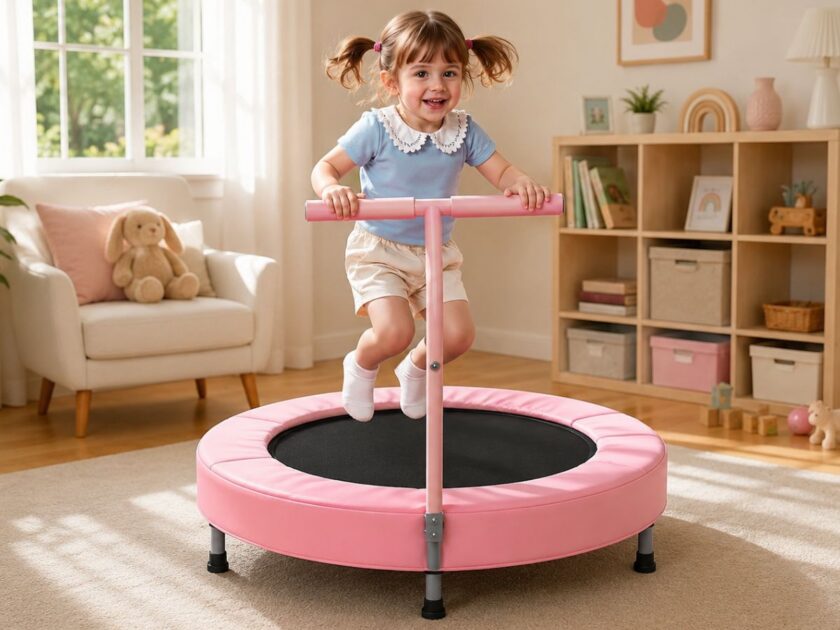 Kids Indoor Trampoline Just $44.xx Shipped on Amazon (Reg. $70)