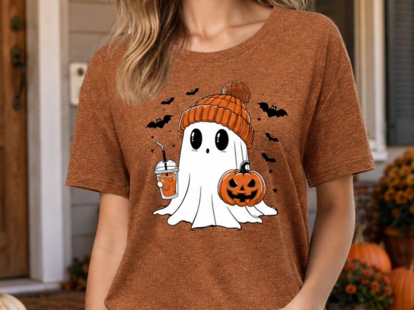 Cute Halloween Ghost Shirt Just $6.xx on Amazon (Reg. $10)