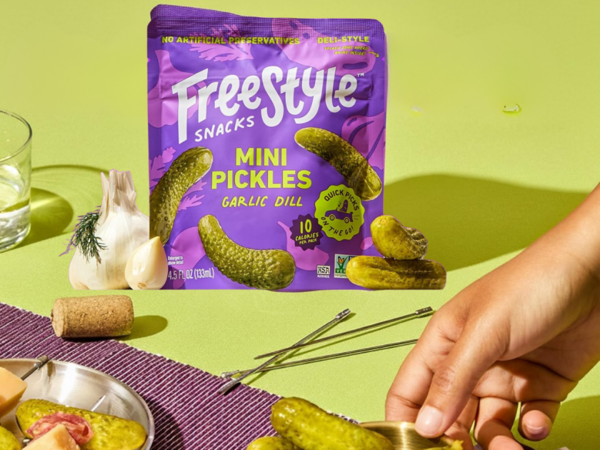 6-Count Freestyle Snacks Mini Garlic Dill Pickle Packs Only $12.xx on Amazon (Reg $21)
