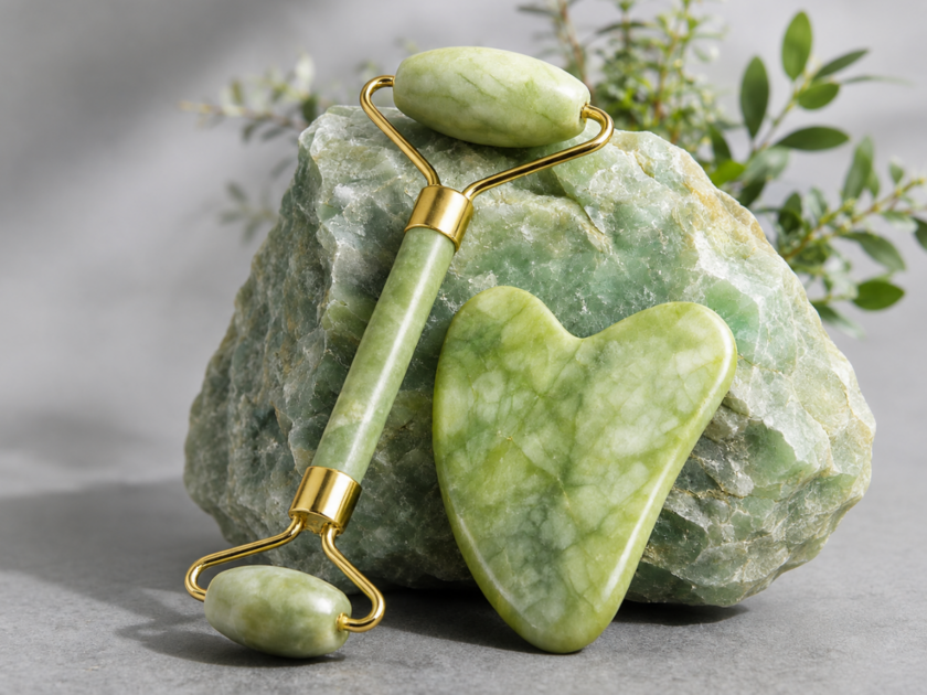 Gua Sha & Jade Roller Set Only $3.xx on Amazon (Reg. $14)