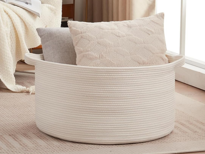 Giant Woven Basket Just $14.xx on Amazon (Reg. $25)