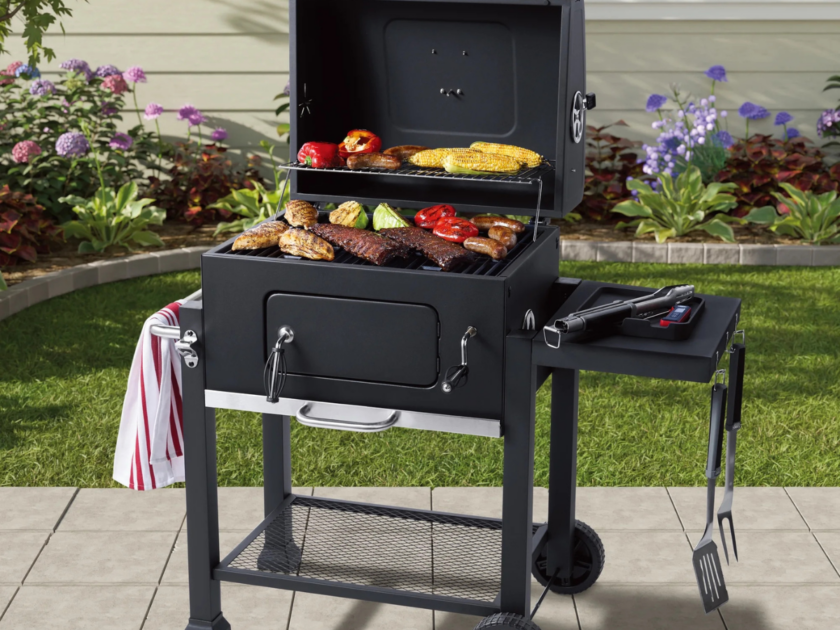 24-Inch Heavy Duty Charcoal Grill w/ Wheels Only $98 at Walmart!