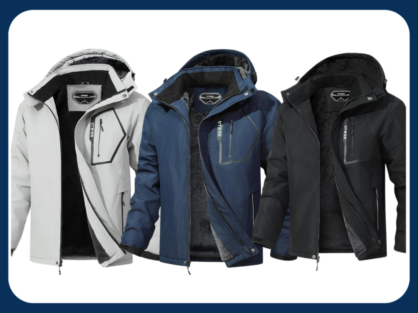 Waterproof Men’s Ski Jacket Just $19.xx on Amazon (Reg $50)