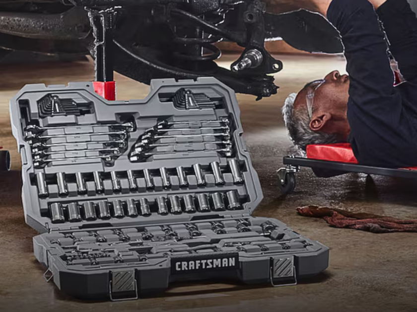 CRAFTSMAN OVERDRIVE 80-Piece Mechanics Tool Set $79.xx at Lowe’s (Reg $149)!