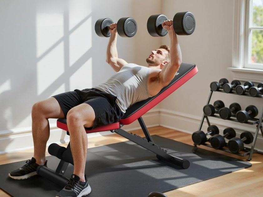 Adjustable Weight Bench 660-lbs Capacity only $37.xx on Amazon (Reg $73)