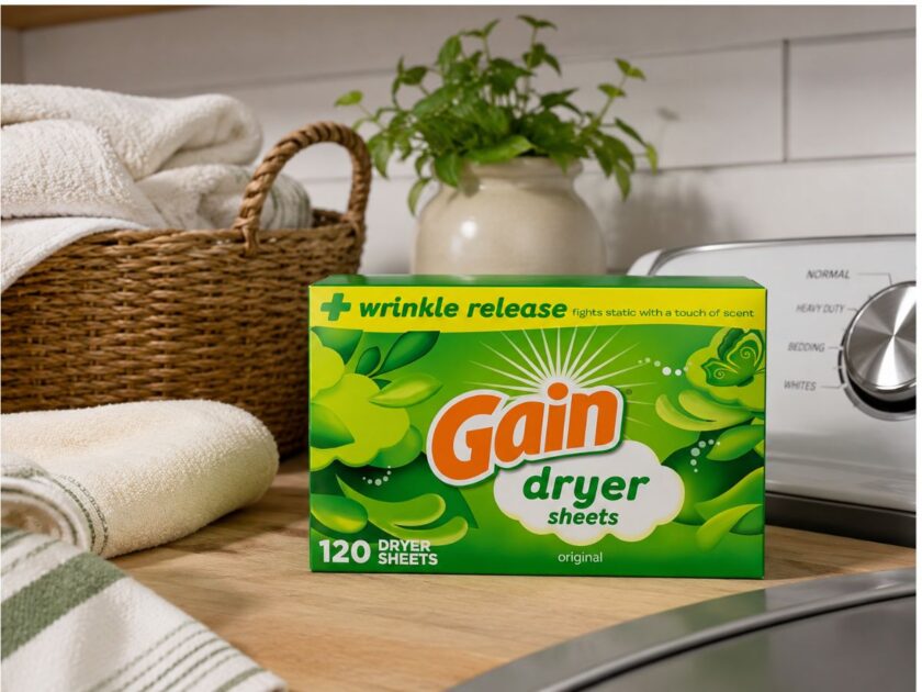 Gain Dryer Sheets 120 Count – Buy 4 for Just 12.xx on Amazon (Reg. $6 Each)