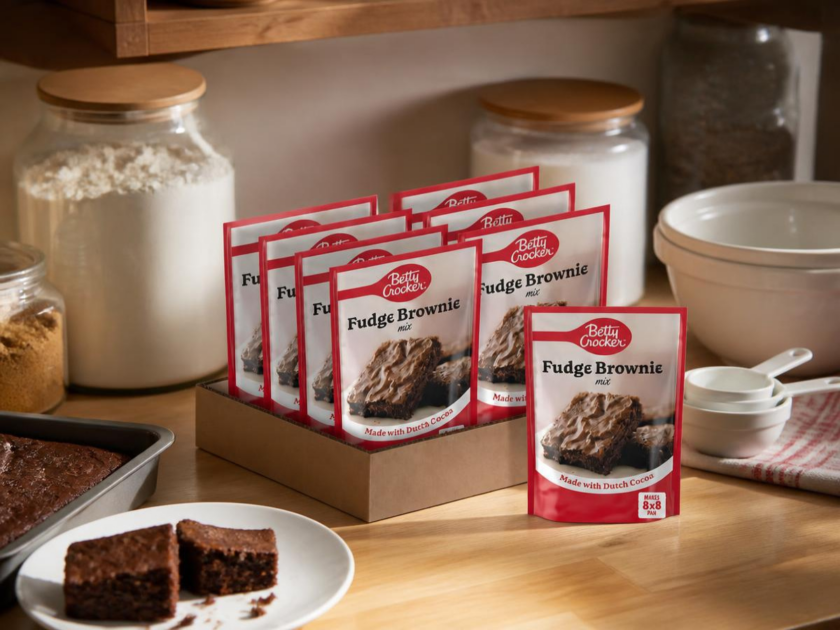 Betty Crocker Ready to Bake Fudge Brownie Baking Mix 8ct Only 5.xx on Amazon (Reg $12)