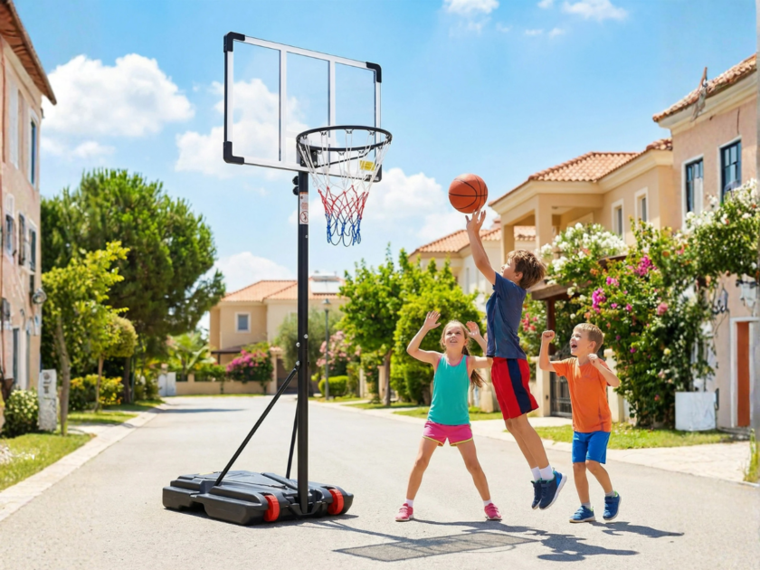 EDX 5ft-8.5ft Height-Adjustable Basketball Hoop Only $60 at Walmart (Reg $110)