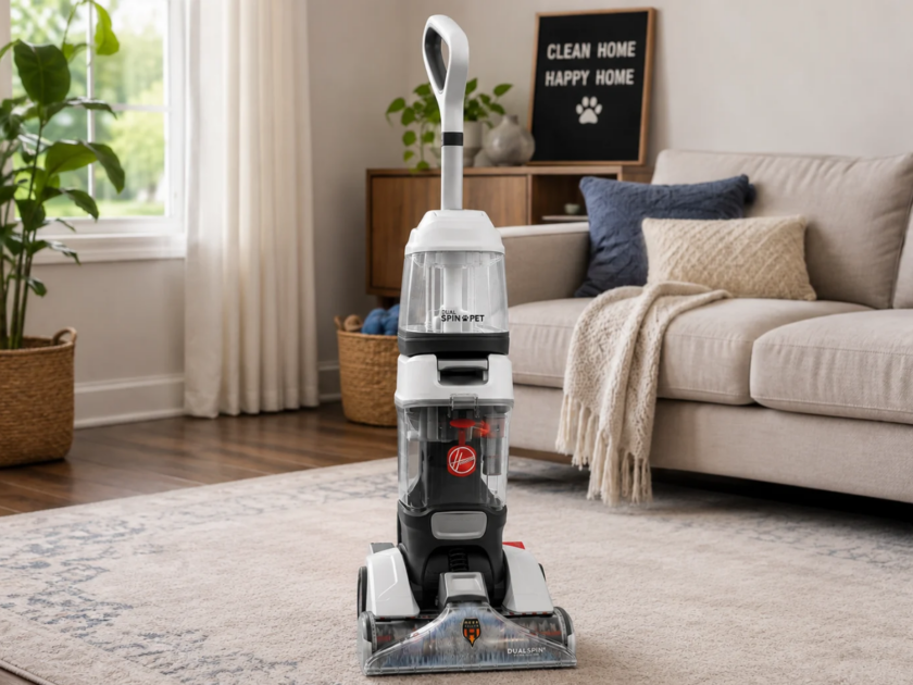 Hoover Dual Spin Pet Plus Carpet Cleaner Machine Only $90.88 at Walmart (Reg. $142)