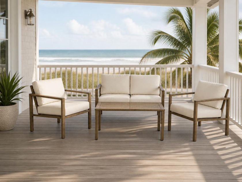 Mainstays Dashwood 4-Piece Outdoor Conversation Set Only $197 at Walmart (Reg $298)