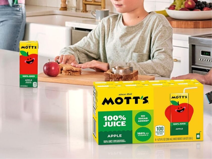 Mott’s 100% Original Apple Juice Boxes, 32 Pack Only $7.xx on Amazon (Reg. $15)