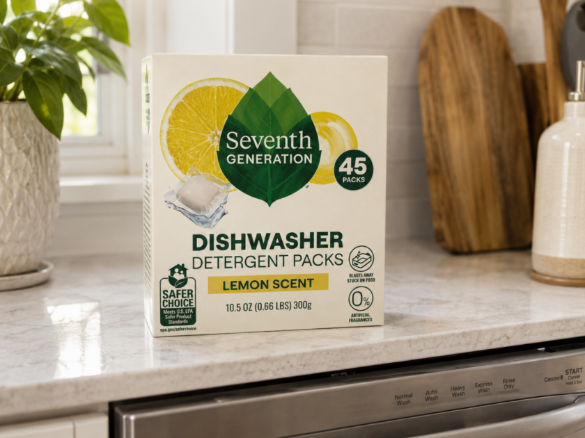 Seventh Generation Dishwasher Detergent Packs 45ct 2 Pack Only $14.xx on Amazon (Reg $29)