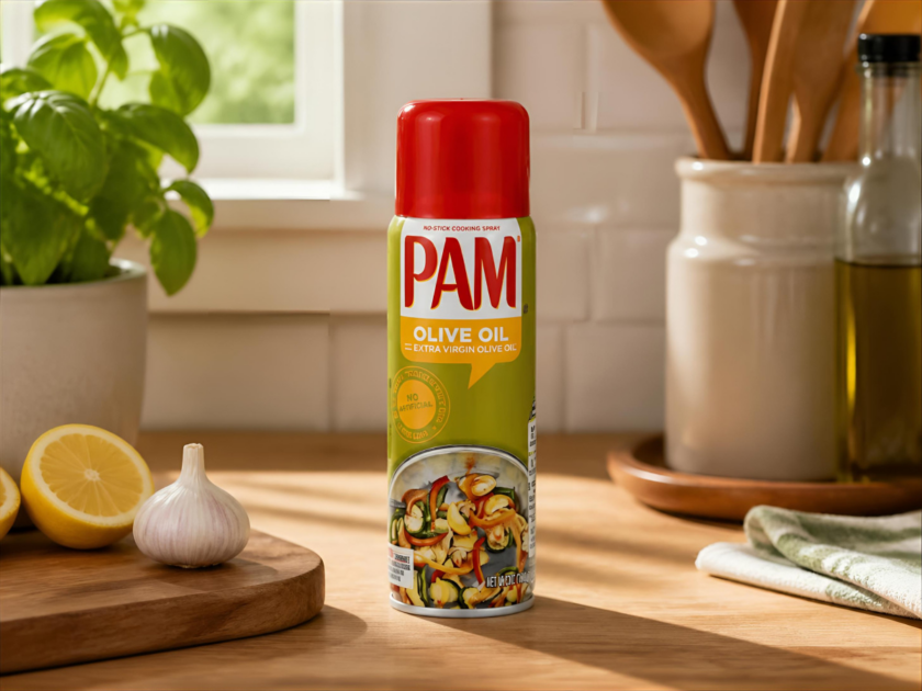 PAM Non Stick Olive Oil Cooking Spray Only $2.xx on Amazon (Reg $4)
