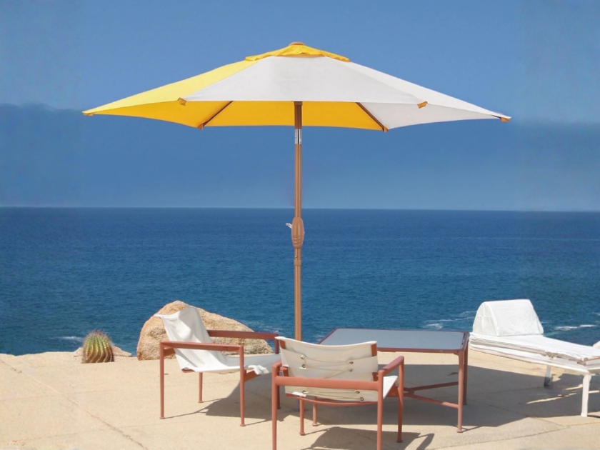 Ainfox 7.5ft Beach Round Market Patio Umbrellas Only $19 at Walmart (Reg $90)
