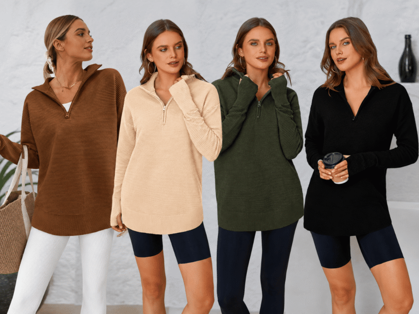 Women’s Quarter-Zip Pullover Only $18.xx on Amazon (Reg. $37)