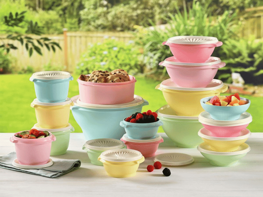 Tupperware 36-piece Heritage Bowls & Canister Set Just $56 Shipped