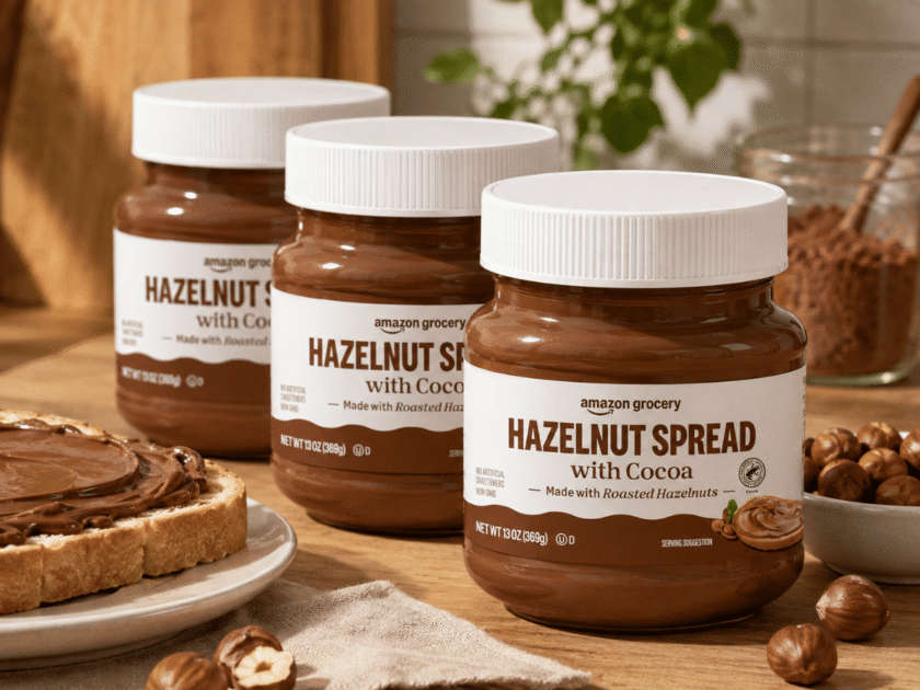 Hazelnut Spread With Cocoa 13ox 3-Pack Just $4.xx on Amazon