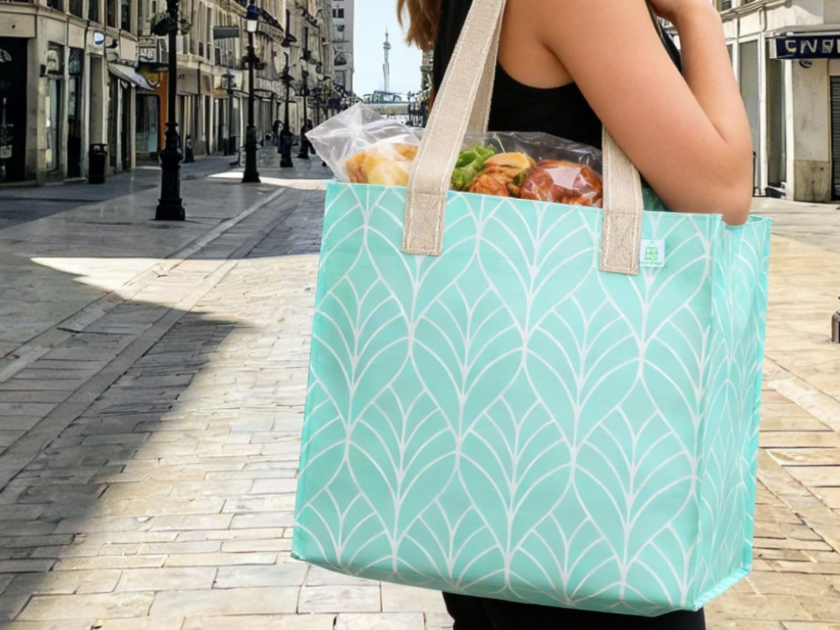 4-Pack Large Reusable Grocery Bags w/ Hard Bottom $10.xx on Amazon (Reg $22) – GREAT Reviews!