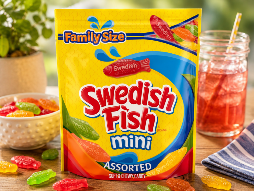 SWEDISH FISH Mini Gummy Candy Family Size Only $4.xx on Amazon (Reg. $8)