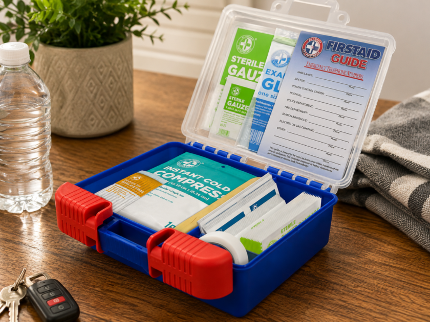 Lowe’s Essentials First Aid Kit 110-Pieces Only $10!