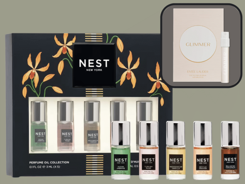 NEST New York Perfumes Rollerball Set + Estee Lauder Glimmer Sample Just $24