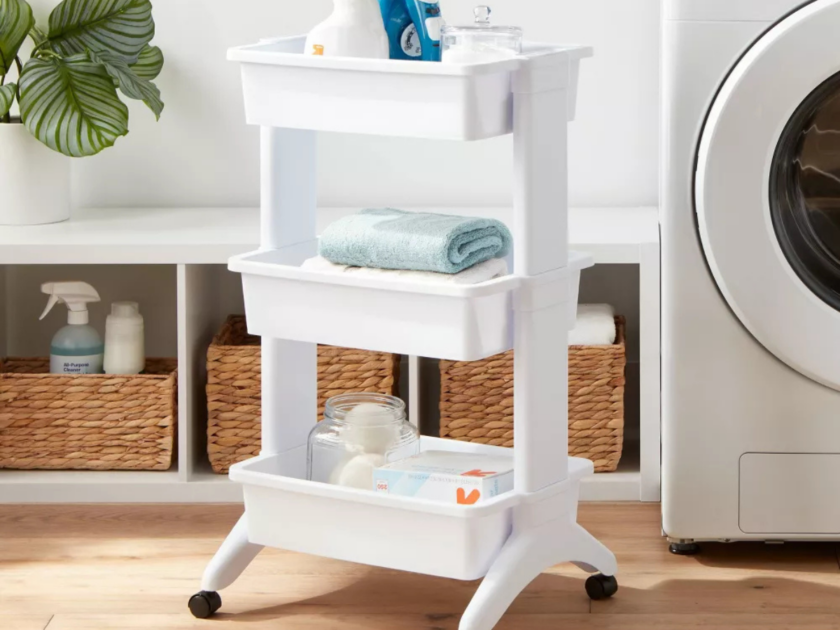 3-Tier Brightroom Utility Cart w/Wheels $12.xx at Target (Reg $16)