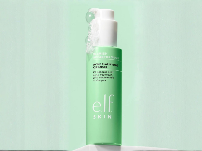 e.l.f. SKIN Blemish Breakthrough Clarifying Cleanser Only $4.xx on Amazon (Reg $10) + FREE Mini Bronzing Drops!