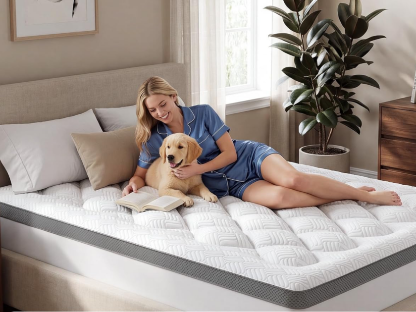 King Sized Mattress Topper Only $30.xx on Amazon (Reg $120)