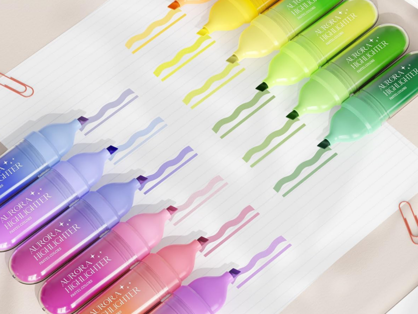 Four Candies 12 Pcs Pastel Highlighters Only $9.xx on Amazon (Reg $15)